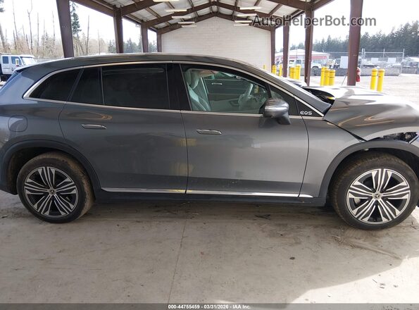 4JGDM2EBXPA014029 2023 MERCEDES-BENZ EQS 450 SUV Gray Սալոնի հետևի տեսք