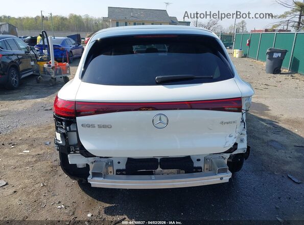 4JGDM4EB2PA014988 2023 MERCEDES-BENZ EQS 580 SUV White Widok z przodu