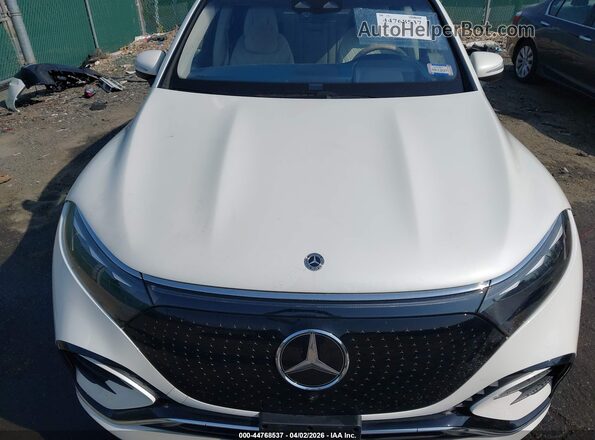 4JGDM4EB2PA014988 2023 MERCEDES-BENZ EQS 580 SUV White Widok z tyłu