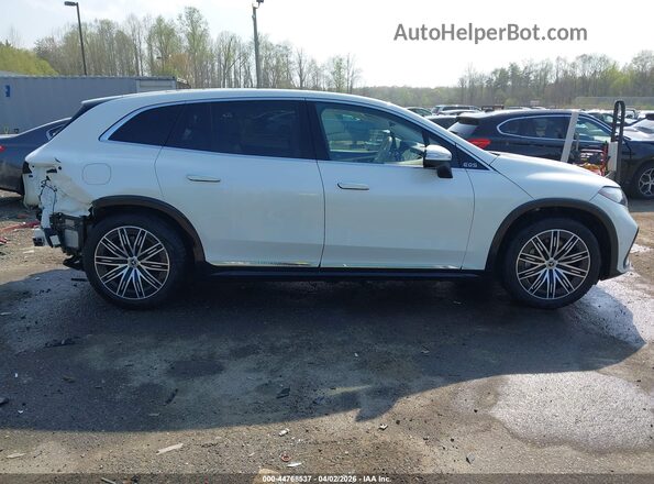 4JGDM4EB2PA014988 2023 MERCEDES-BENZ EQS 580 SUV White Widok wnętrza 360 stopni