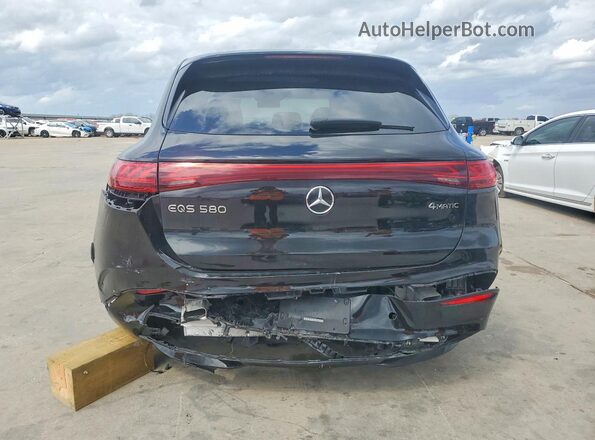 4JGDM4EB3PA019410 2023 MERCEDES-BENZ EQS Black Rear view