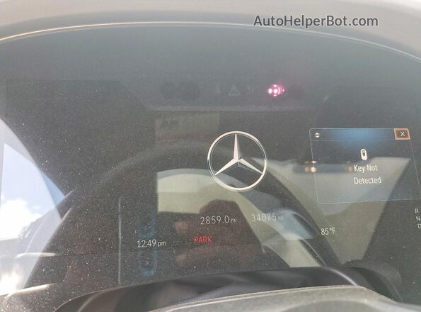 4JGDM4EB3PA019410 2023 MERCEDES-BENZ EQS Black Instrument cluster view