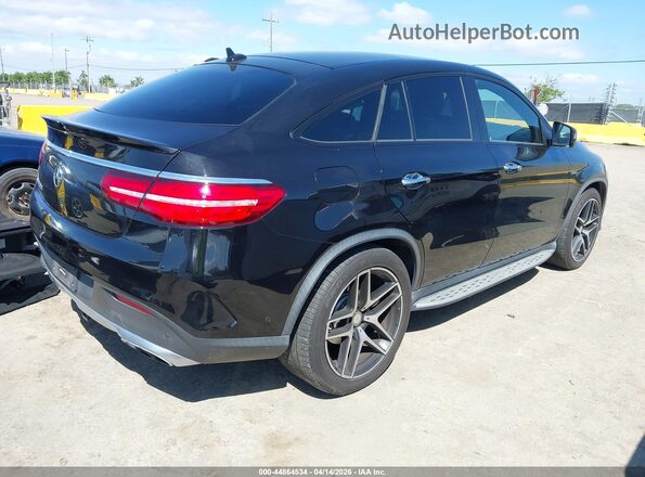 4JGED6EB0GA022202 2016 MERCEDES-BENZ GLE 450 AMG COUPE Black უკანა მარჯვენა