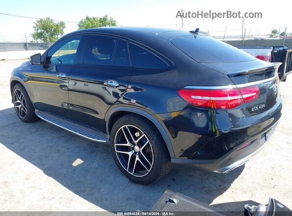 4JGED6EB0GA022202 2016 MERCEDES-BENZ GLE 450 AMG COUPE Black უკანა მარცხენა