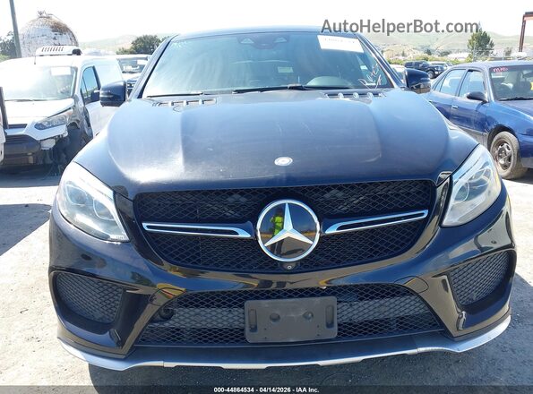 4JGED6EB0GA022202 2016 MERCEDES-BENZ GLE 450 AMG COUPE Black წინა ხედი