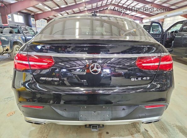 4JGED6EB0JA094833 2018 MERCEDES-BENZ GLE Черный Вид сзади