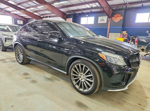 4JGED6EB0JA094833 2018 MERCEDES-BENZ GLE Черный Передняя правая четверть