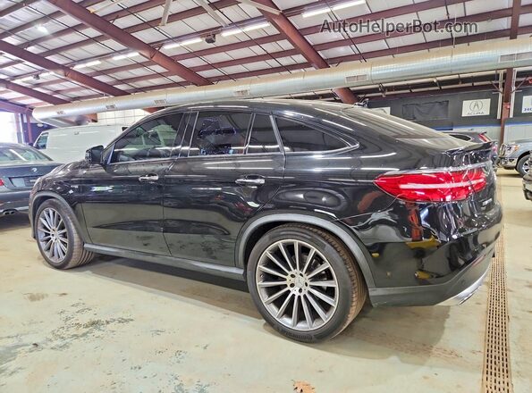 4JGED6EB0JA094833 2018 MERCEDES-BENZ GLE Черный Задняя левая четверть