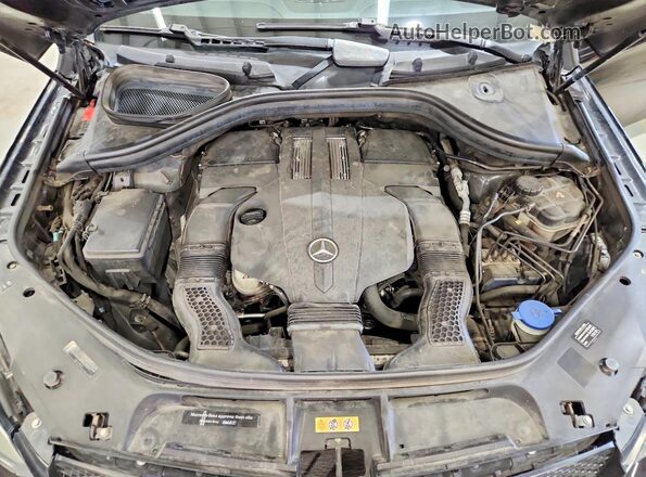 4JGED6EB0JA094833 2018 MERCEDES-BENZ GLE Черный Вид подкапотного пространства