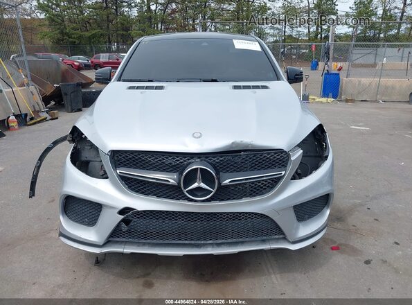4JGED6EB3GA023974 2016 MERCEDES-BENZ GLE 450 AMG COUPE Silver წინა ხედი