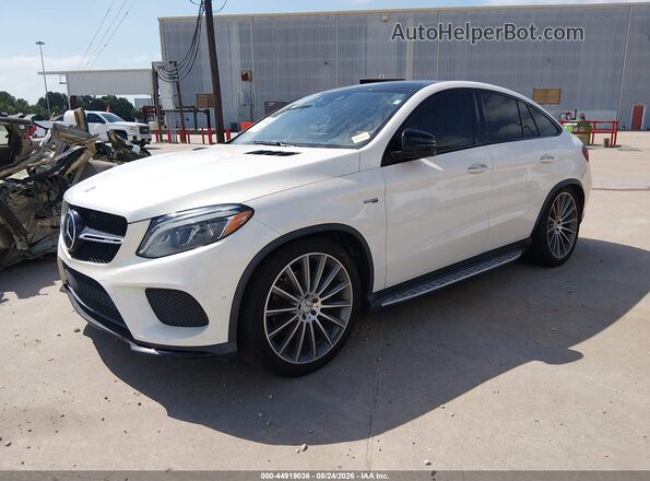 4JGED6EB3KA151365 2019 MERCEDES-BENZ AMG GLE 43 COUPE White Передня ліва чверть