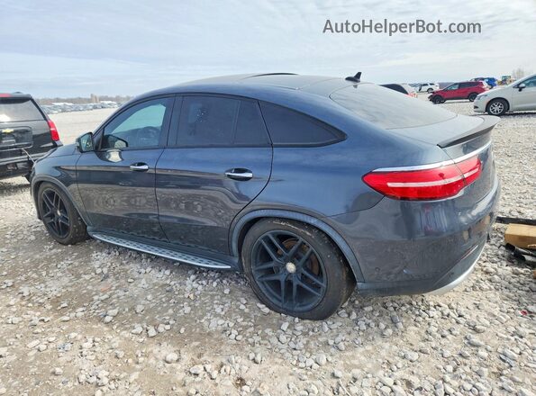 4JGED6EB7GA016834 2016 MERCEDES-BENZ GLE Gray Հետևի ձախ