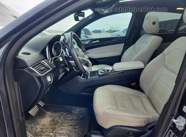 4JGED6EB7GA016834 2016 MERCEDES-BENZ GLE Gray Սալոնի դիմացի տեսք