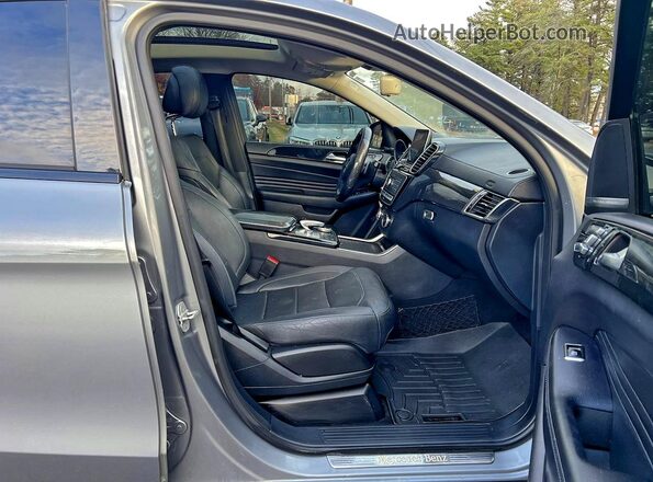 4JGED6EB7GA019684 2016 MERCEDES-BENZ GLE Gray 