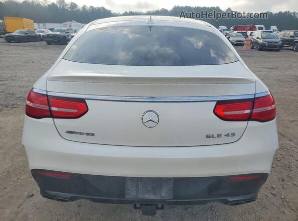 4JGED6EB7KA137498 2019 MERCEDES-BENZ GLE White Rear view