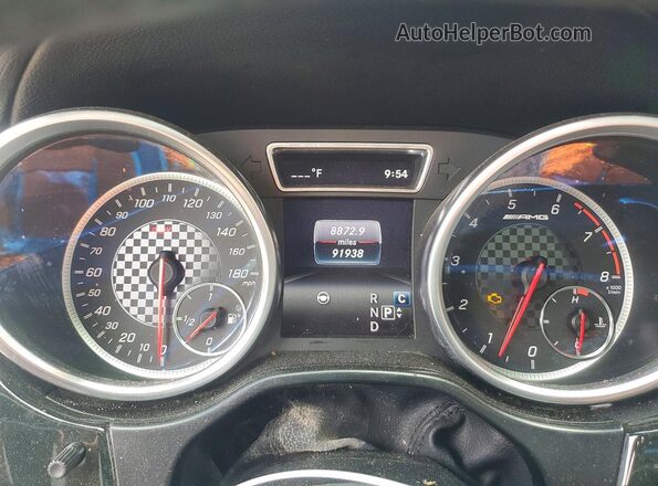 4JGED6EB7KA137498 2019 MERCEDES-BENZ GLE White Instrument cluster view