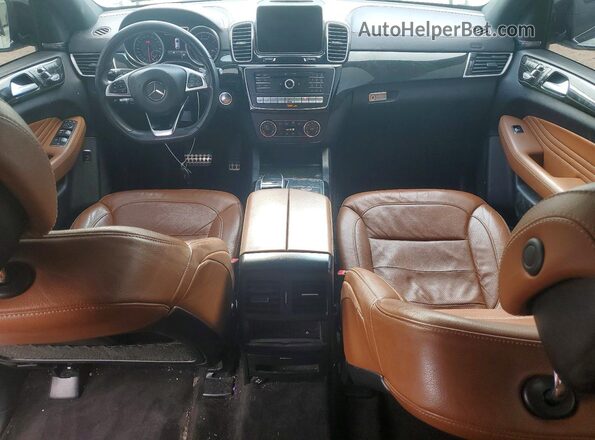 4JGED6EB7KA137498 2019 MERCEDES-BENZ GLE White Dashboard view