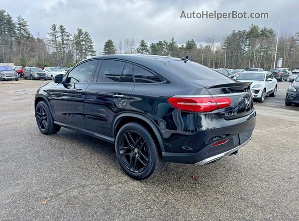 4JGED6EB9GA016186 2016 MERCEDES-BENZ GLE Black Tył prawy