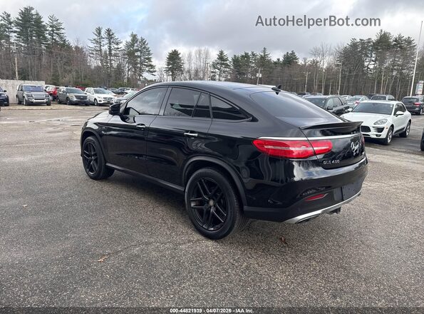 4JGED6EB9GA016186 2016 MERCEDES-BENZ GLE 450 AMG COUPE Черный Задняя левая четверть