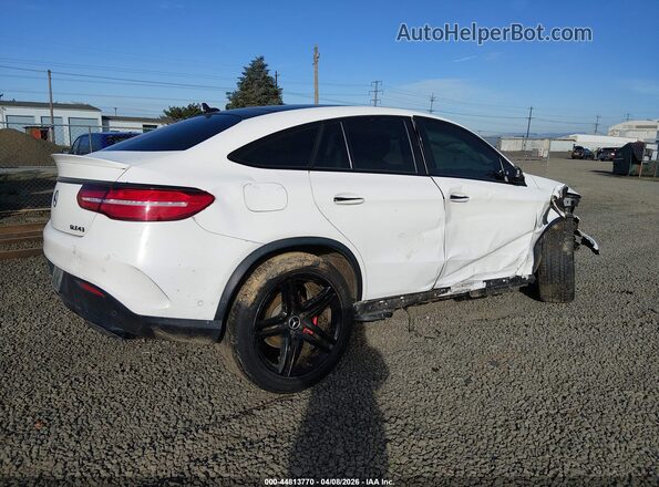 4JGED6EB9KA126034 2019 MERCEDES-BENZ AMG GLE 43 COUPE White Հետևի աջ