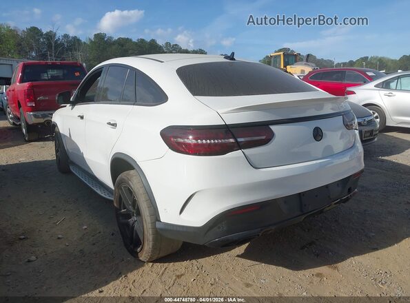 4JGED6EB9KA134277 2019 MERCEDES-BENZ AMG GLE 43 COUPE White Trasero izquierdo