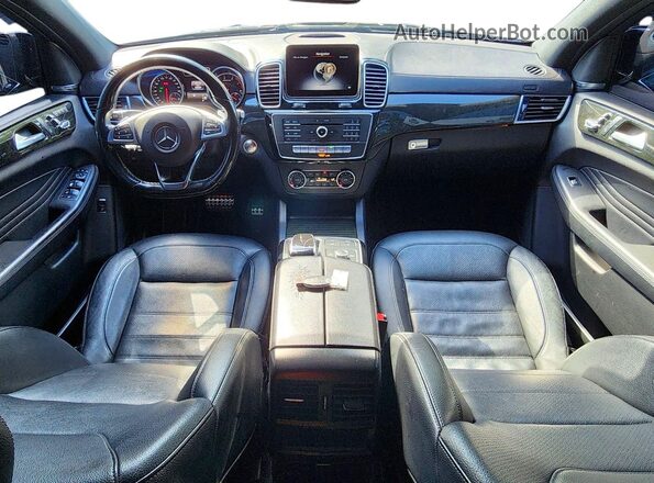 4JGED6EBXKA126348 2019 MERCEDES-BENZ GLE Black Vista del cuadro de instrumentos