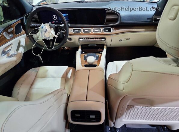 4JGFB4FB7RB173628 2024 MERCEDES-BENZ GLE White Вид панелі приладів