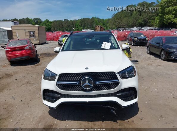 4JGFB4JB1LA132884 2020 MERCEDES-BENZ GLE 350 White Вид щитка приладів