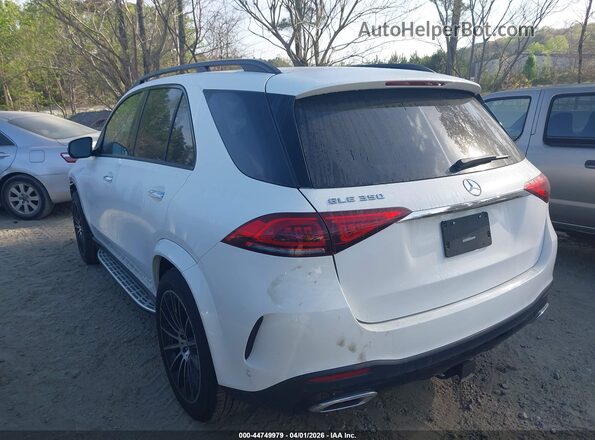 4JGFB4JB2MA417000 2021 MERCEDES-BENZ GLE 350 White უკანა მარცხენა