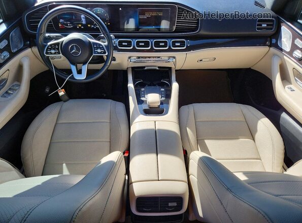 4JGFB4JB5MA314623 2021 MERCEDES-BENZ GLE White Dashboard view
