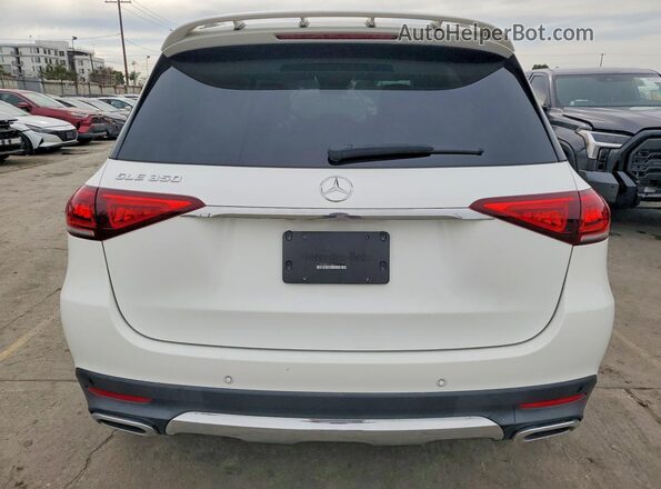 4JGFB4JB5MA519262 2021 MERCEDES-BENZ GLE White Вид ззаду