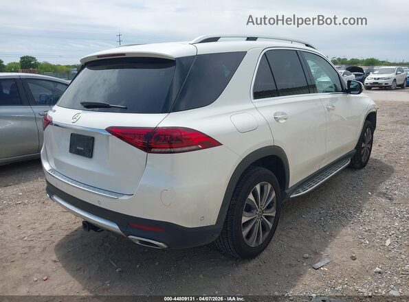 4JGFB4JB6LA226906 2020 MERCEDES-BENZ GLE 350 White Задня права чверть