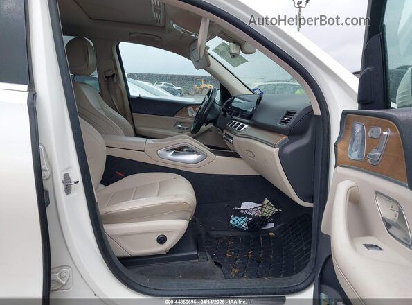4JGFB4JBXLA180187 2020 MERCEDES-BENZ GLE 350 Белый Вид салона спереди
