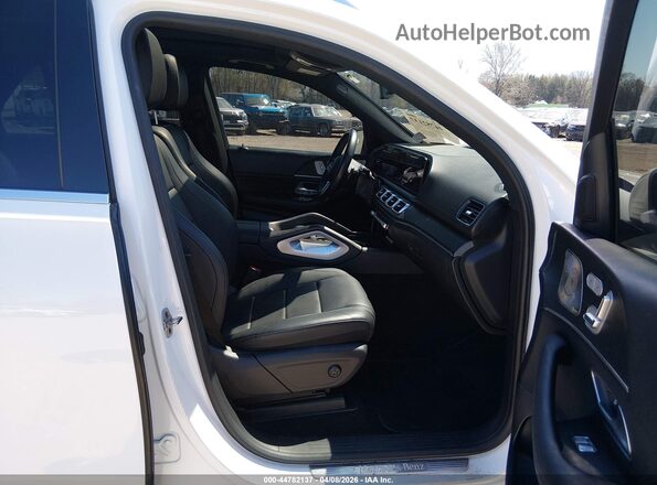 4JGFB4JBXNA636224 2022 MERCEDES-BENZ GLE 350 White Widok wnętrza z przodu