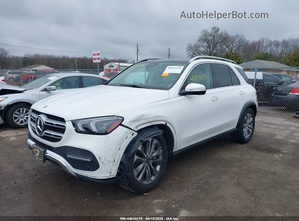 4JGFB4KB2MA389150 2021 MERCEDES-BENZ GLE 350 White Առջևի ձախ երեք քառորդ տեսարան