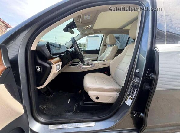 4JGFB4KB2MA401524 2021 MERCEDES-BENZ GLE Charcoal წინა სალონის ხედი