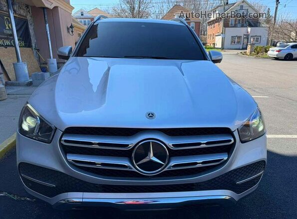 4JGFB4KB3MA457018 2021 MERCEDES-BENZ GLE Silver Widok z przodu