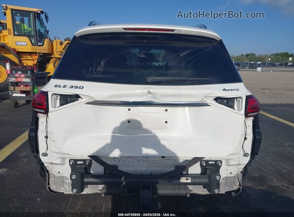 4JGFB4KB4MA494370 2021 MERCEDES-BENZ GLE 350 White Widok z przodu