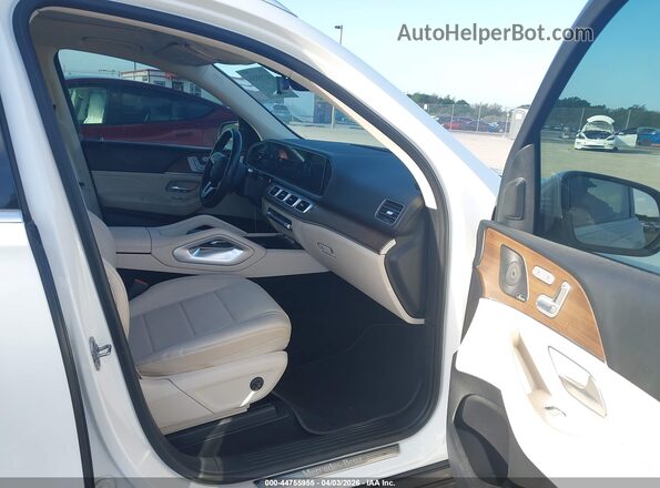 4JGFB4KB4MA494370 2021 MERCEDES-BENZ GLE 350 White Widok wnętrza z przodu