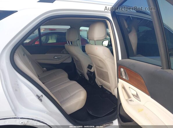 4JGFB4KB4MA494370 2021 MERCEDES-BENZ GLE 350 White Widok naklejki z numerem VIN