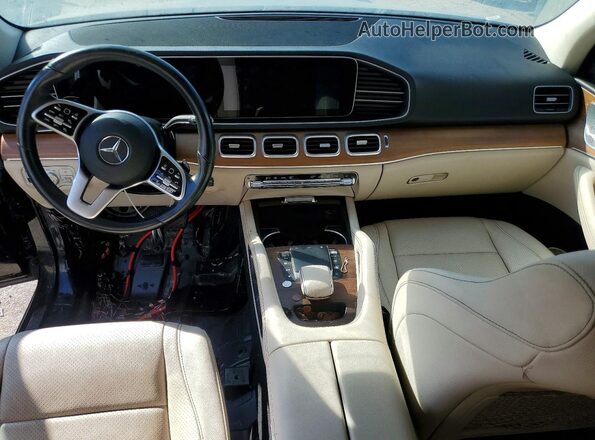 4JGFB4KB4MA555247 2021 MERCEDES-BENZ GLE Black Առջևի վահանակի տեսք
