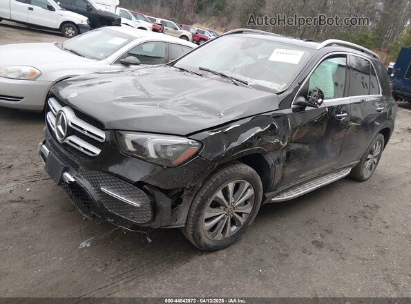 4JGFB4KB4NA825708 2022 MERCEDES-BENZ GLE 350 Черный Передняя левая четверть
