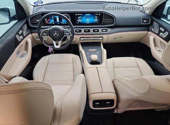 4JGFB4KB4PA892568 2023 MERCEDES-BENZ GLE Белый Вид панели приборов