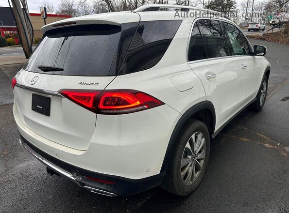 4JGFB4KB6LA070588 2020 MERCEDES-BENZ GLE Белый Задняя правая четверть