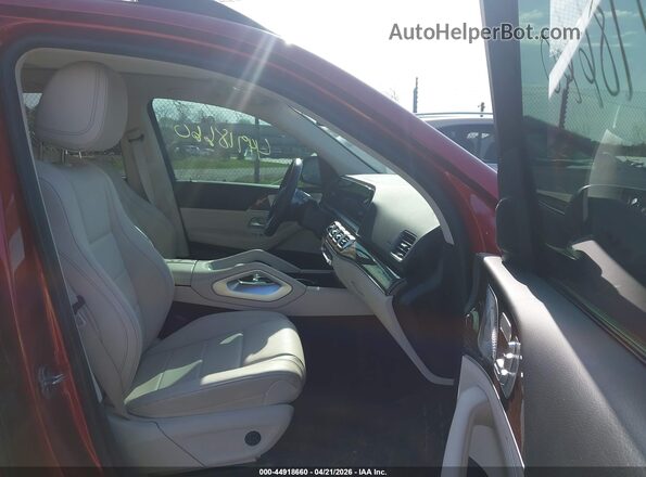 4JGFB4KB6PA963639 2023 MERCEDES-BENZ GLE 350 Red Widok wnętrza z przodu