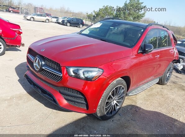 4JGFB4KB6PA963639 2023 MERCEDES-BENZ GLE 350 Red Przód lewy