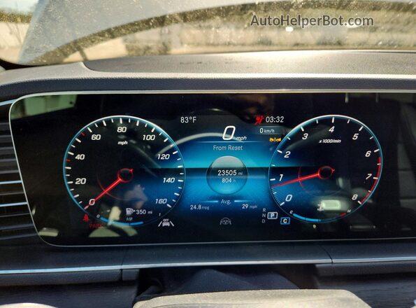 4JGFB4KB8PA906908 2023 MERCEDES-BENZ GLE Silver Vista del cuadro de instrumentos