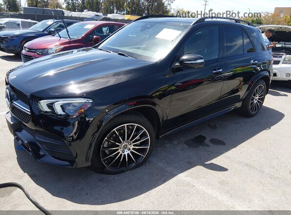 4JGFB4KB8PA845107 2023 MERCEDES-BENZ GLE 350 Черный Передняя левая четверть
