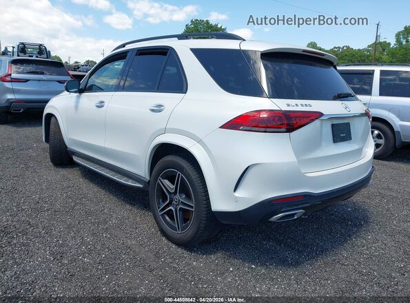 4JGFB4KBXLA170497 2020 MERCEDES-BENZ GLE 350 White უკანა მარცხენა