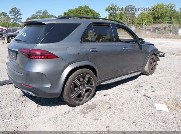 4JGFB5KB3RB166350 2024 MERCEDES-BENZ GLE 450 Gray Rear right